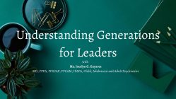 Understanding generations for leaders