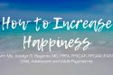 How to Increase Happiness